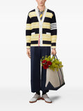 Thom Browne Seed stitch 4-Bar cardigan
